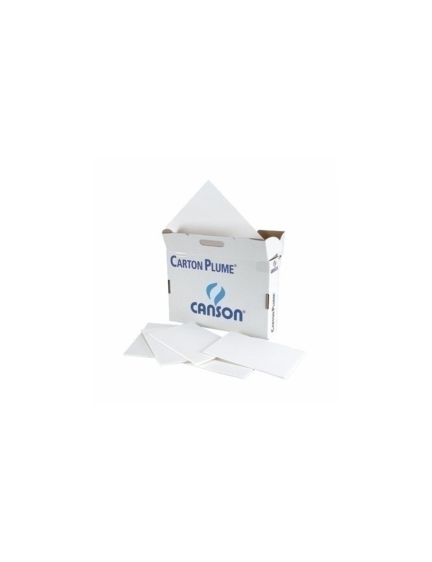 Carton Pluma Canson Blanco  3 Mm 50X70