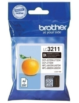 Cart.Ij. Brother Lc-3211Bk Negro