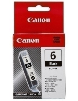 Cart.Ij.Canon Bci-6Bk Negro