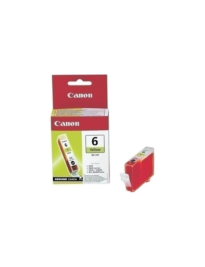 Cart.Ij.Canon Bci-6Y Amarillo