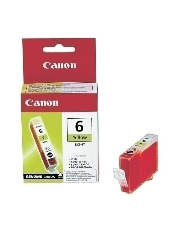 Cart.Ij.Canon Bci-6Y Amarillo