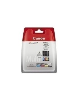 Cart.Ij.Canon Cli-551 Pack 4