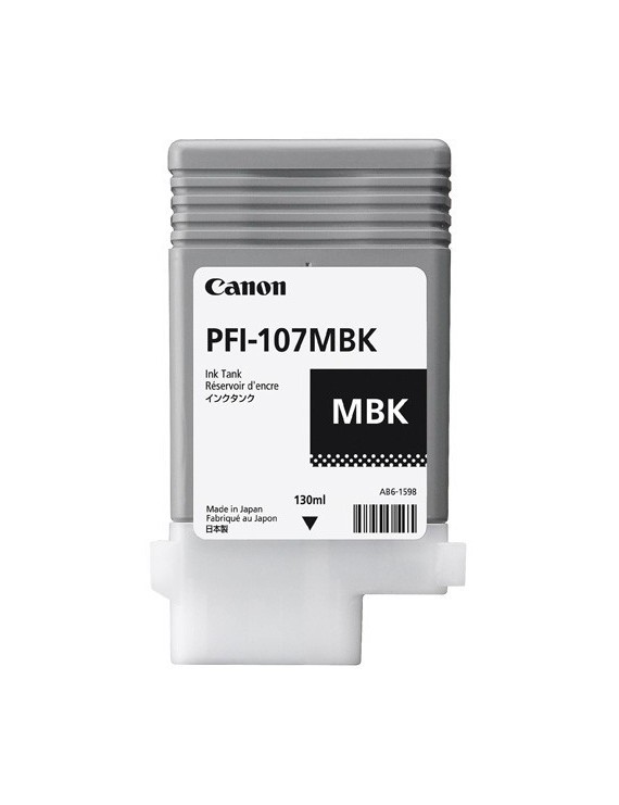 Cart.Ij.Canon Pfi-107Mbk Negro Mate