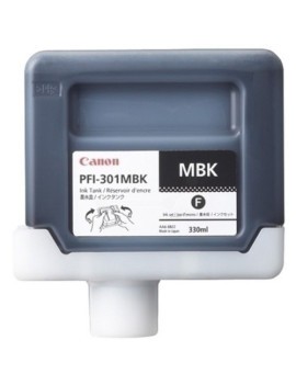 Cart.Ij.Canon Pfi-301Mbk Negro Mate