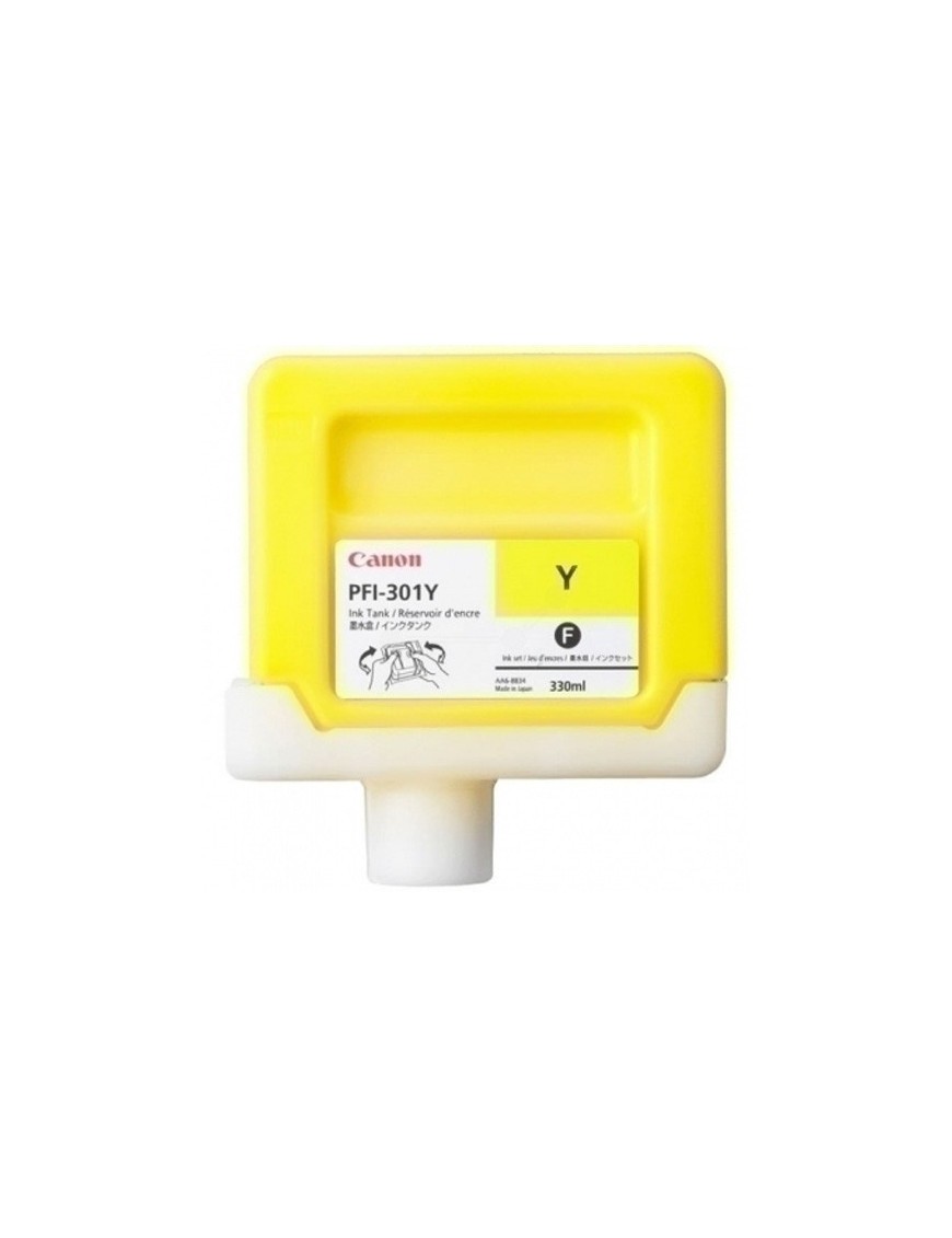 Cart.Ij.Canon Pfi-301Y Amarillo Pigmenta