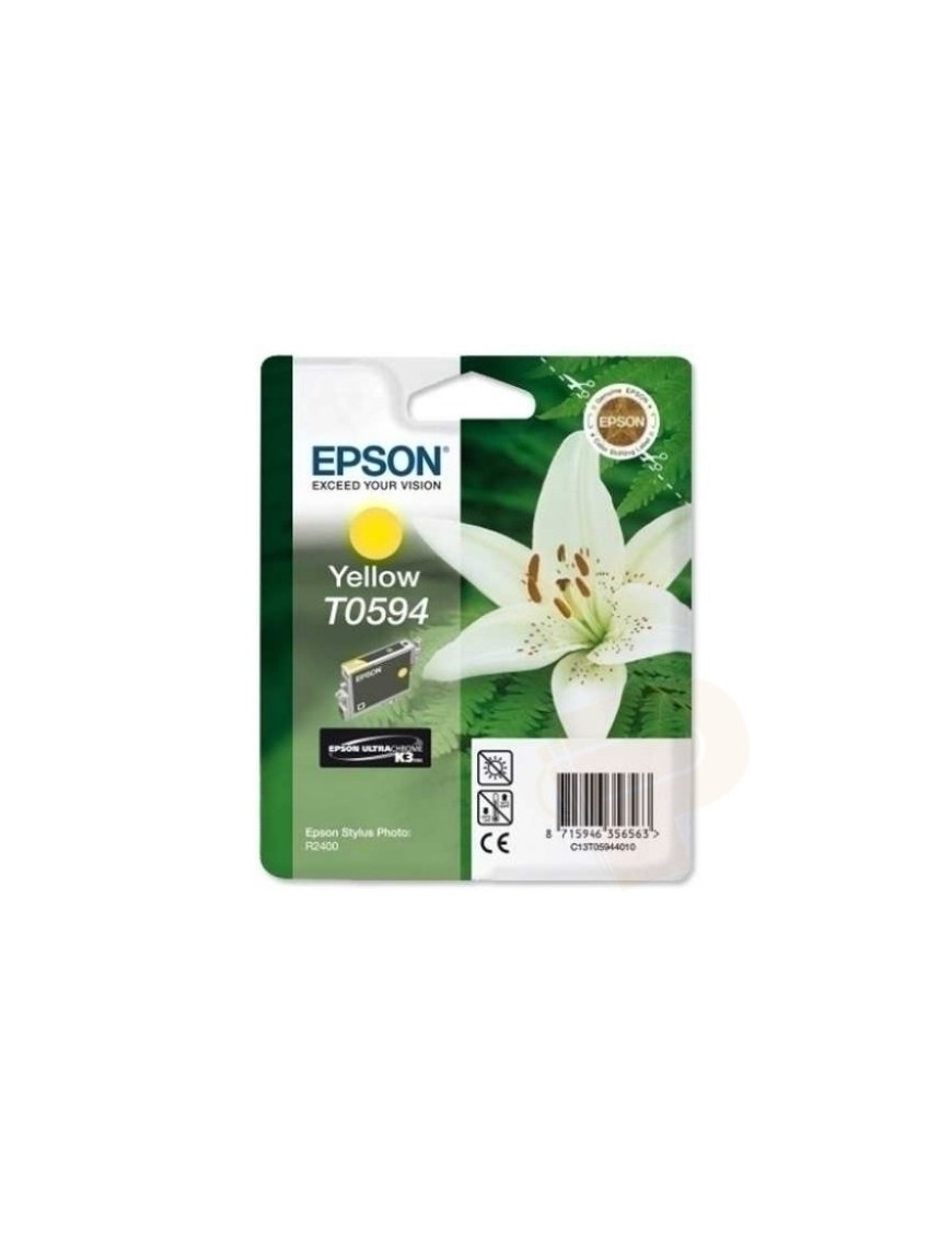 Cart.Ij.Epson T059440 R2400 Amarillo