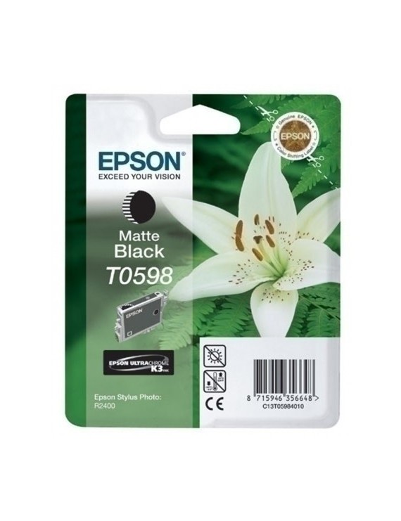 Cart.Ij.Epson T059840 R2400 Negro Mate