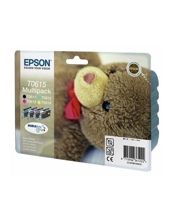 Cart.Ij.Epson T061540 D68/88 Multipack