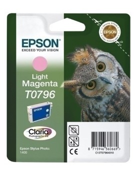 Cart.Ij.Epson T079640 1400 Magenta Claro