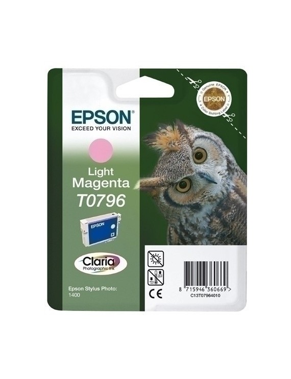 Cart.Ij.Epson T079640 1400 Magenta Claro