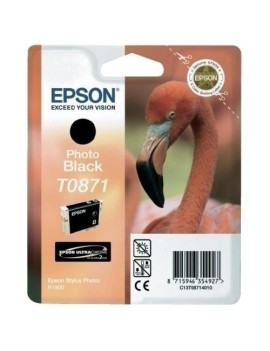 Cart.Ij.Epson T087140 Negro