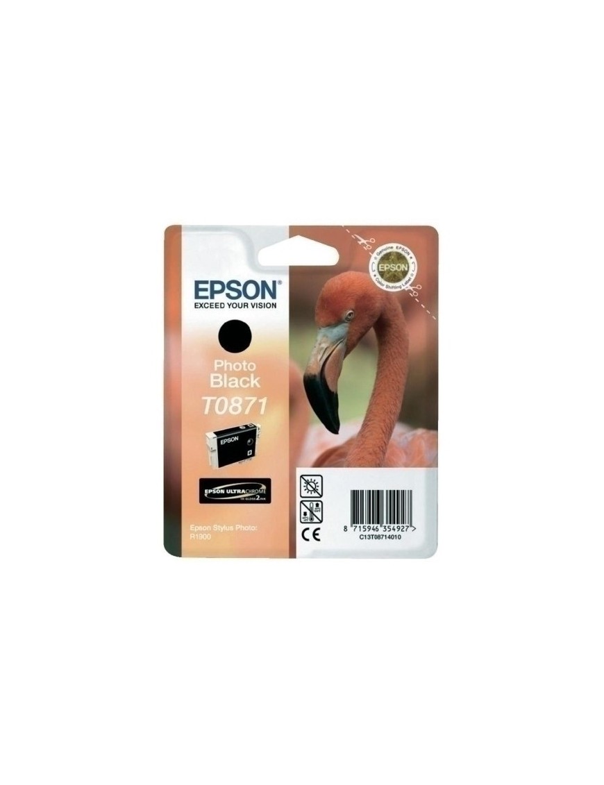 Cart.Ij.Epson T087140 Negro