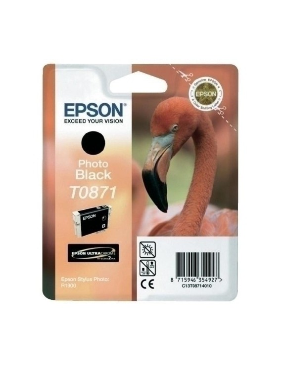 Cart.Ij.Epson T087140 Negro