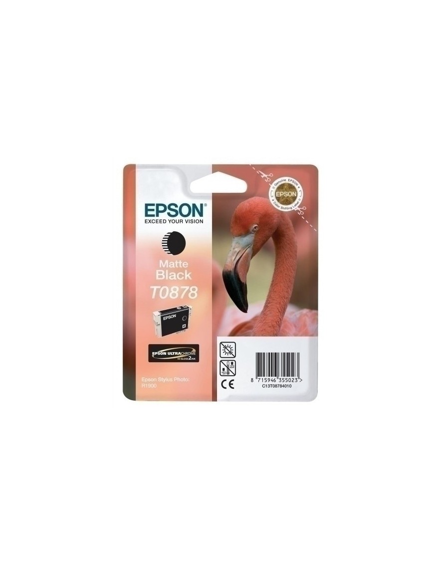 Cart.Ij.Epson T087840 Negro Mate