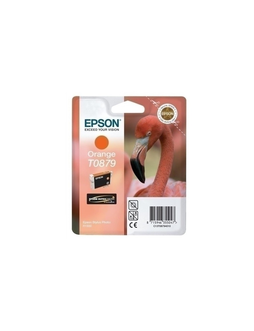 Cart.Ij.Epson T087940 Naranja