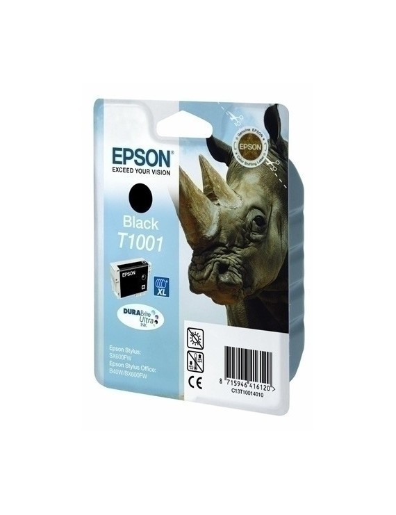 Cart.Ij.Epson T100140 B40W Negro