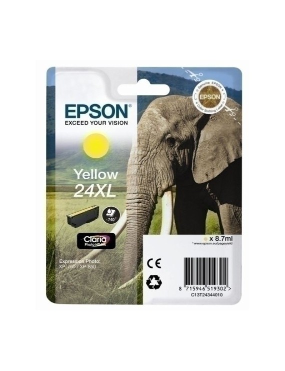 Cart.Ij.Epson T243440 Nº24Xl Amarillo