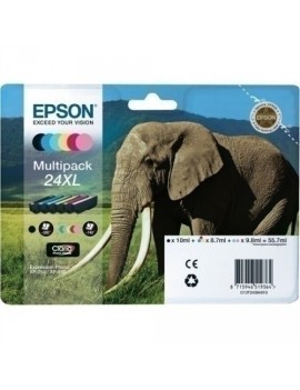 Cart.Ij.Epson T243840 Nº24Xl Pack 6