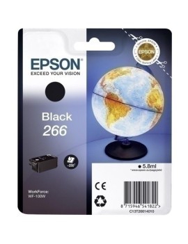 Cart.Ij.Epson T266140 Nº266 Negro