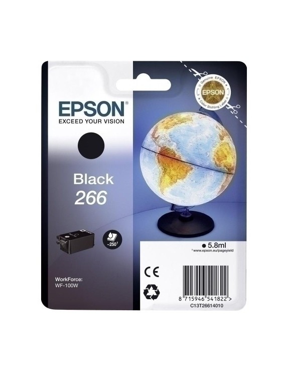 Cart.Ij.Epson T266140 Nº266 Negro