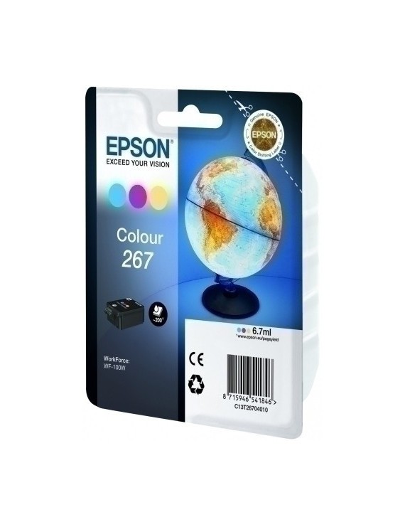 Cart.Ij.Epson T267040 Nº267 Tricolor