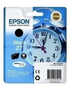 Cart.Ij.Epson T270140 Nº27 Negro