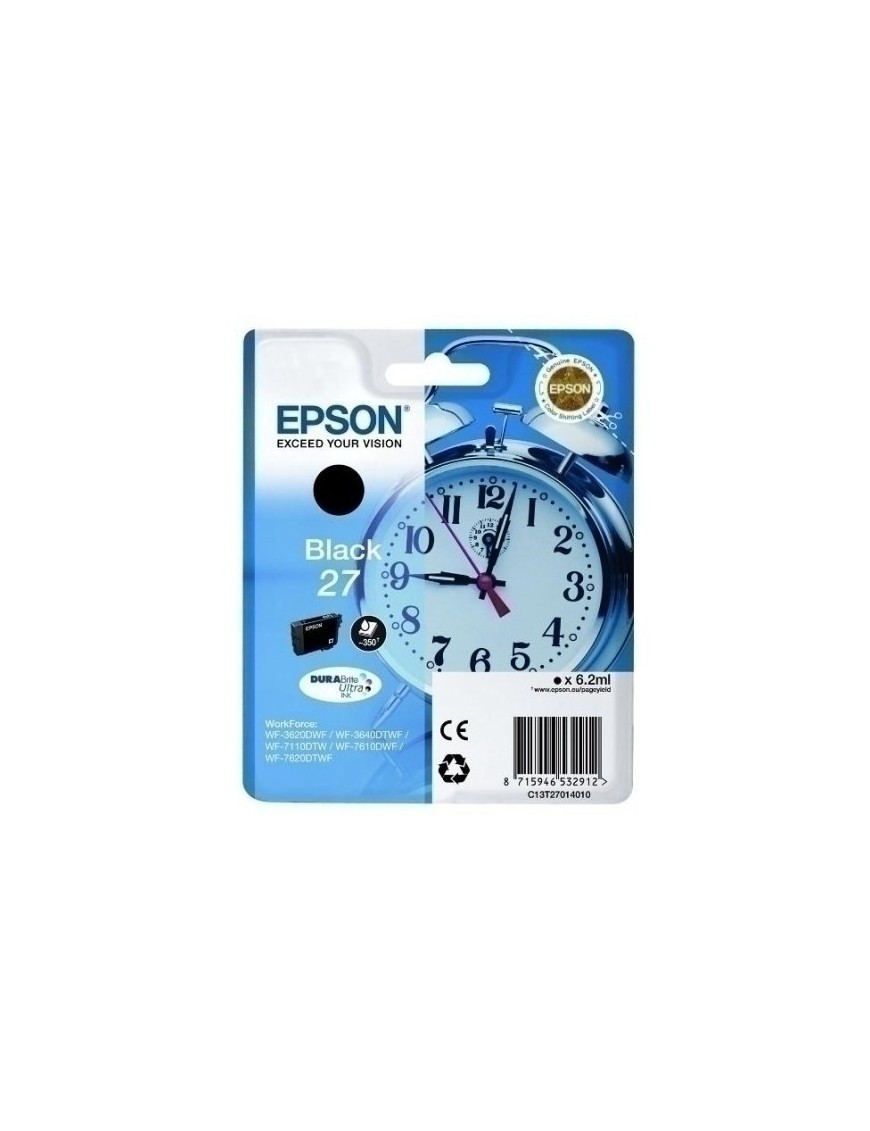 Cart.Ij.Epson T270140 Nº27 Negro