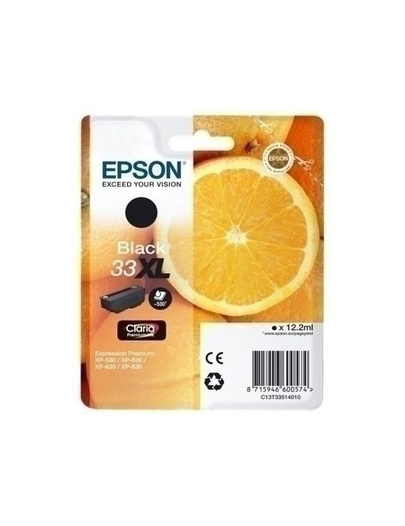 Cart.Ij.Epson T335140 Nº33Xl Negro