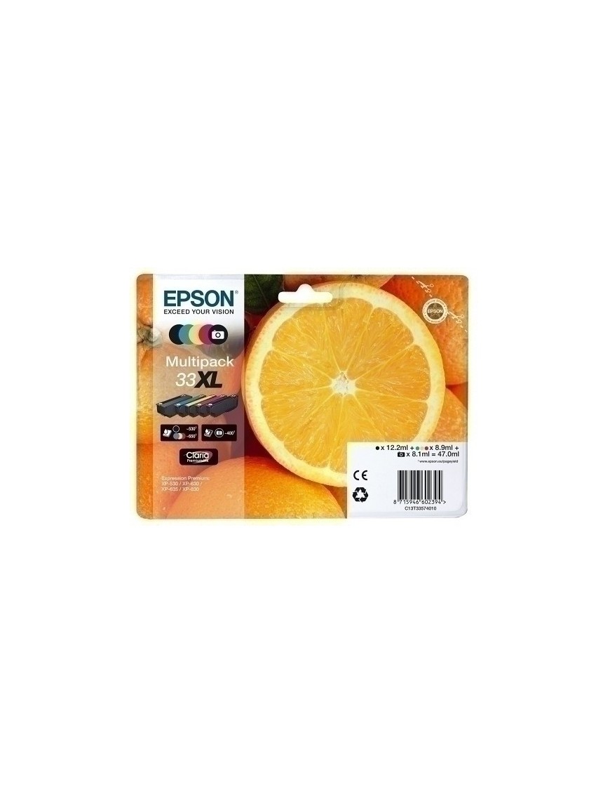 Cart.Ij.Epson T335740 Nº33Xl Pack 5