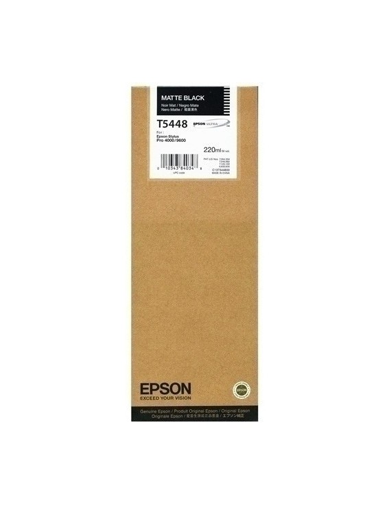 Cart.Ij.Epson T544800 Pro 4000 Negro Mat