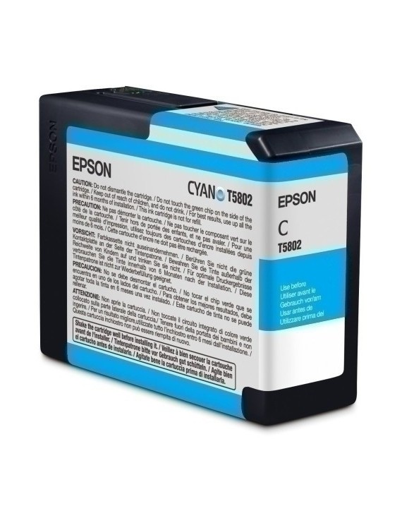 Cart.Ij.Epson T580200 Cian