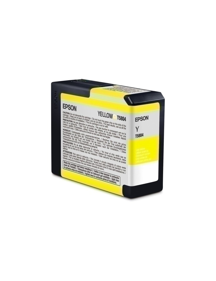 Cart.Ij.Epson T580400 Amarillo