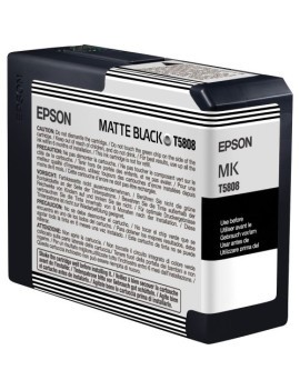 Cart.Ij.Epson T580800 Negro Mate