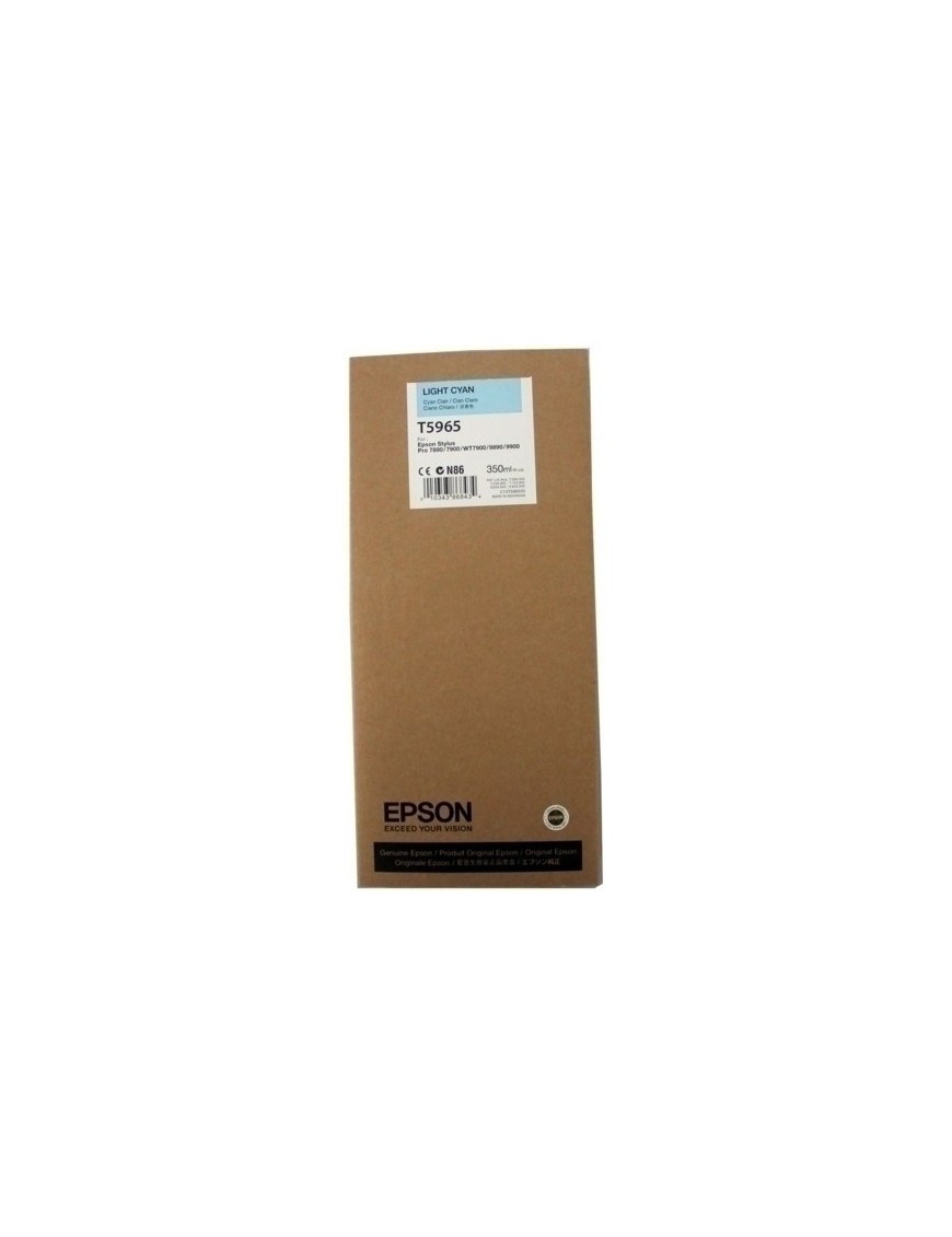 Cart.Ij.Epson T596500 Cian Claro