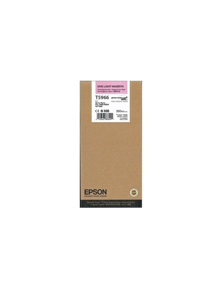 Cart.Ij.Epson T596600 Magenta Claro