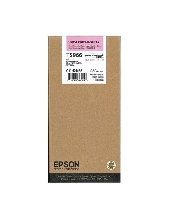 Cart.Ij.Epson T596600 Magenta Claro