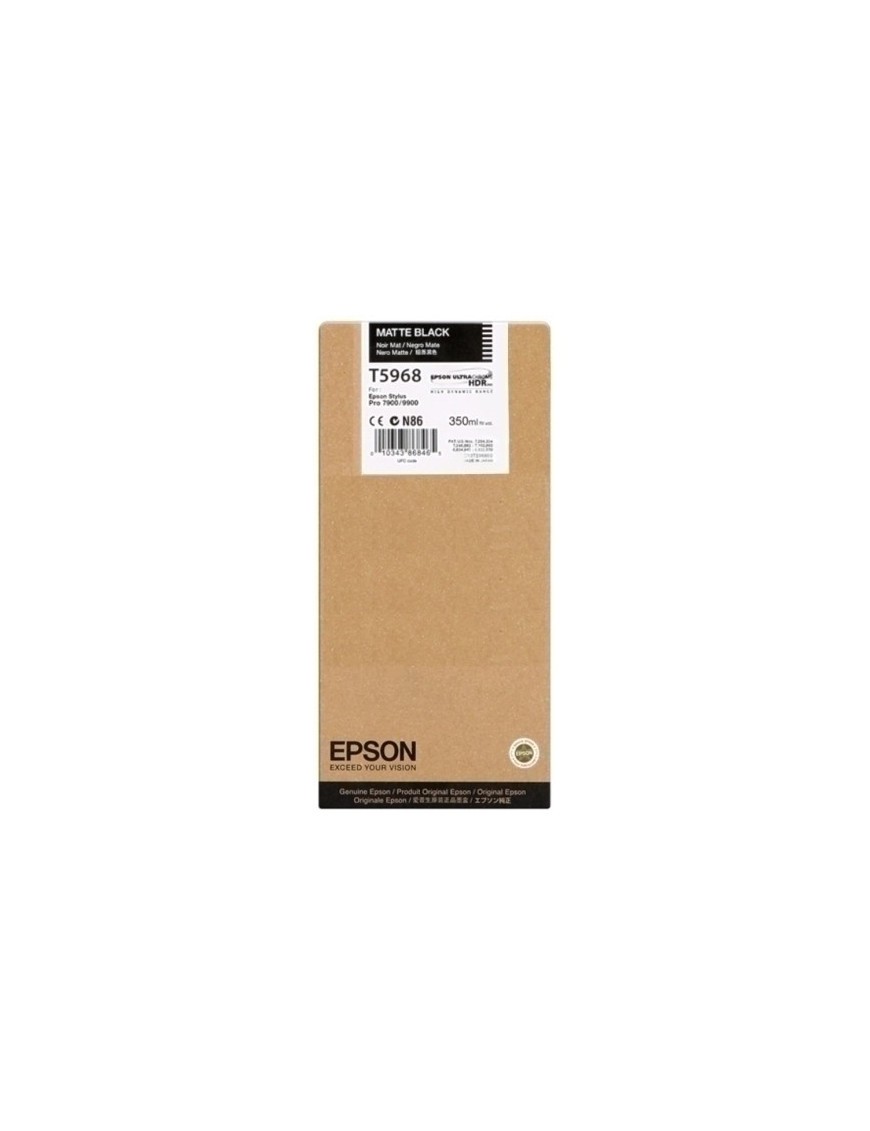 Cart.Ij.Epson T596800 Negro Mate