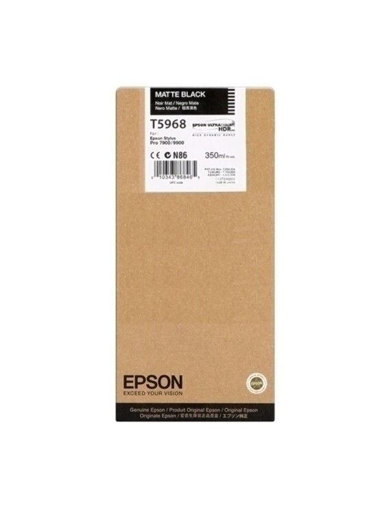 Cart.Ij.Epson T596800 Negro Mate