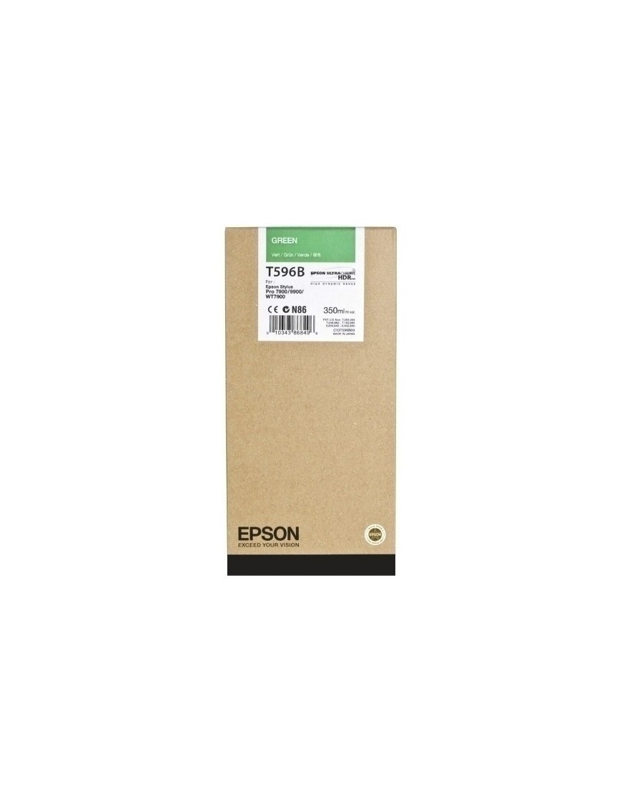 Cart.Ij.Epson T596B00 Verde