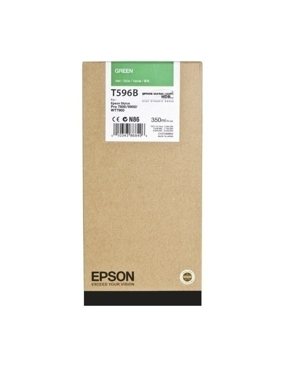 Cart.Ij.Epson T596B00 Verde