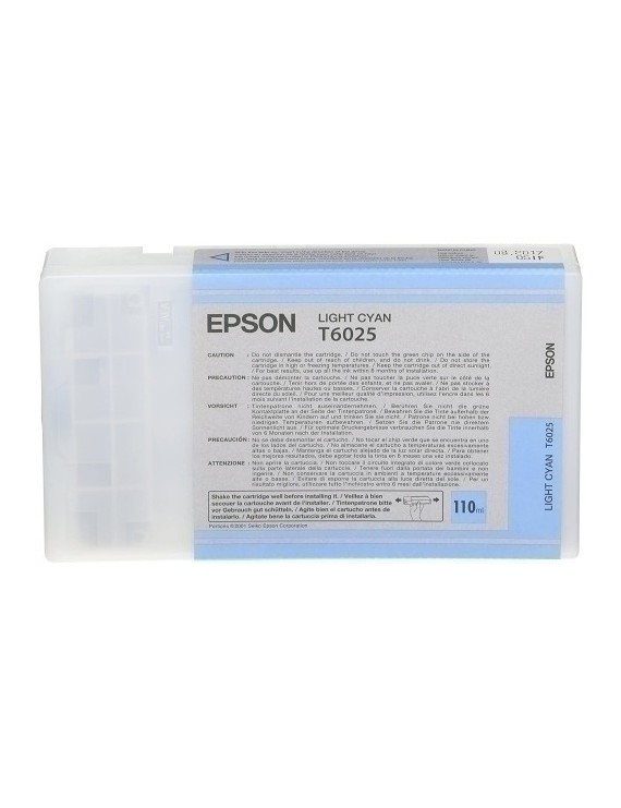 Cart.Ij.Epson T602500 7880/9880 Cian Cl.