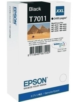 Cart.Ij.Epson T701140 Negro Xxl