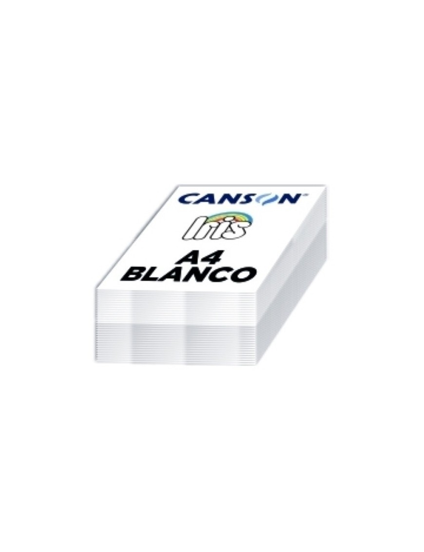 Cartulina A4 Iris 185G Blanco P/250