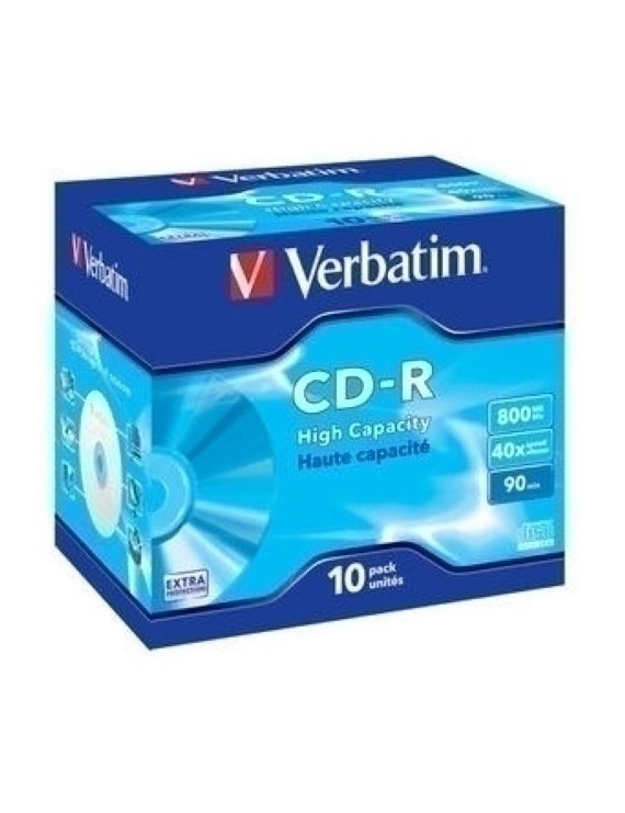 Cd-Rom Verbatim 800Mb 40X Jewel C/10