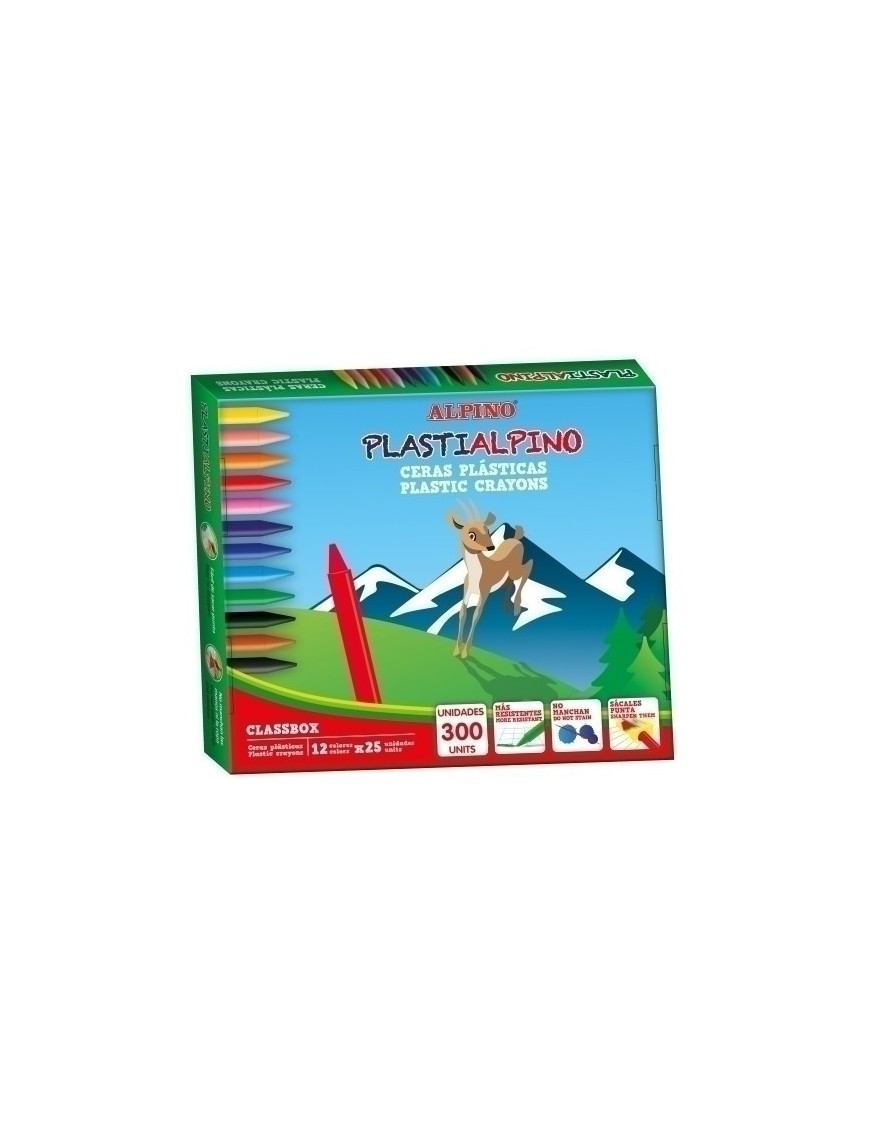 Ceras Alpino Plastialpino Caja De 300