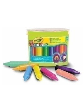 Ceras Crayola Jumbo Bote De 24