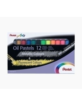 Ceras Pentel Oil Pastel Met/Fluor Est. 1