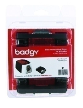 Cinta Badgy Negro Para 500 Impresiones