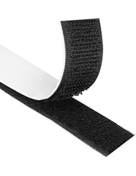 Cinta Velcro Yosan Gancho 25 M Negro