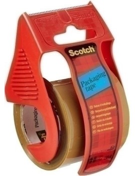 Cinta Emb.Scotch 20X50 C/Dispens.Marron